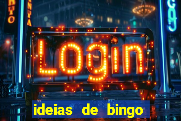 ideias de bingo para o natal